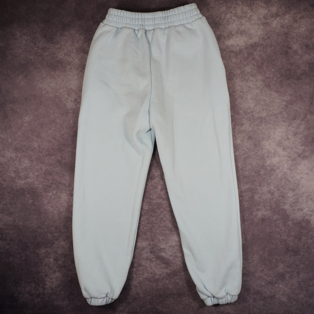 Comfrt Collection Pastel Edit Light Blue Fleece Sweatpants Size Small - Picture 5 of 10